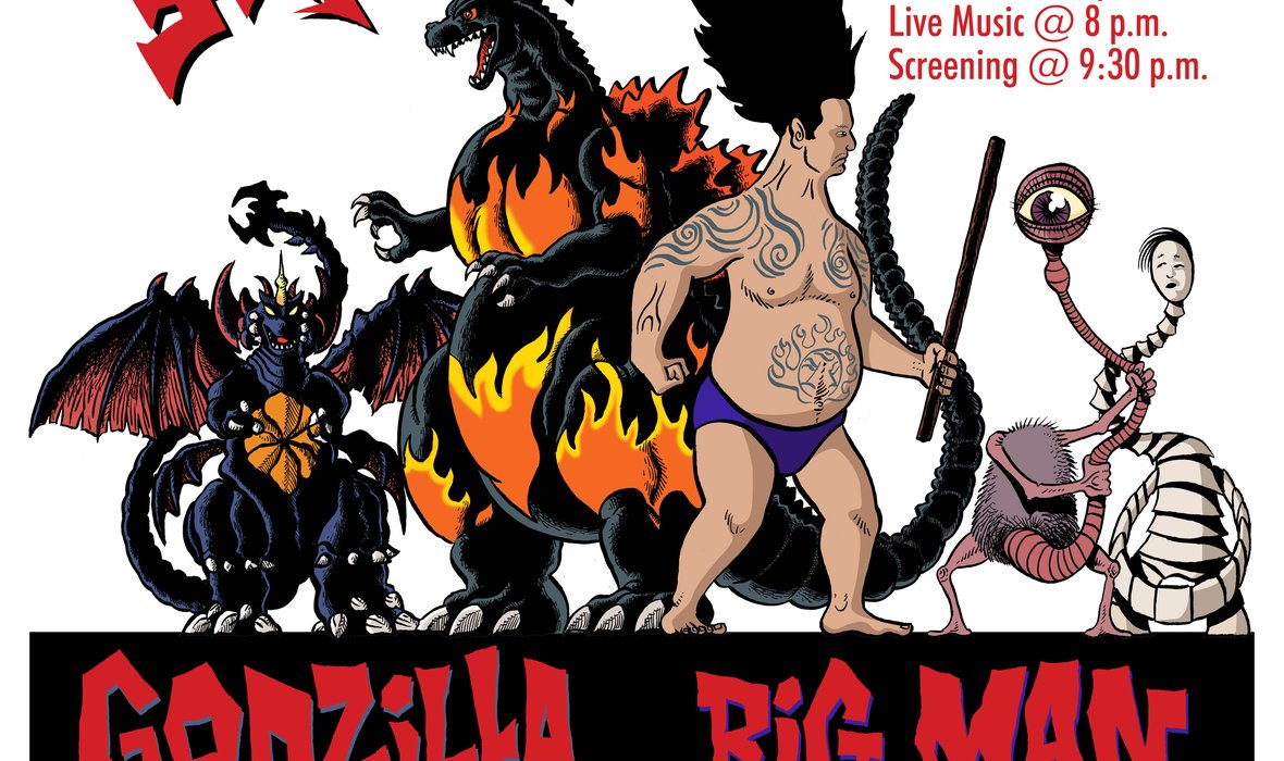 Giant Monsters Poster layers
